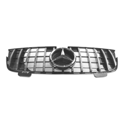 Mercedes-Benz 2007-2009 GL-Class X164 GL450 GT Front Bumper Grille Black Chrome Grill