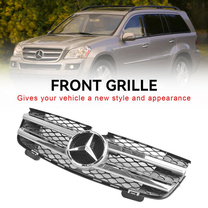2007-2009 Mercedes-Benz GL-Class X164 Front Bumper Grille Chrome Grill