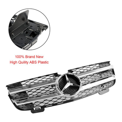 2007-2009 Mercedes-Benz GL-Class X164 Front Grill Front Bumper Replacement Chrome Grill