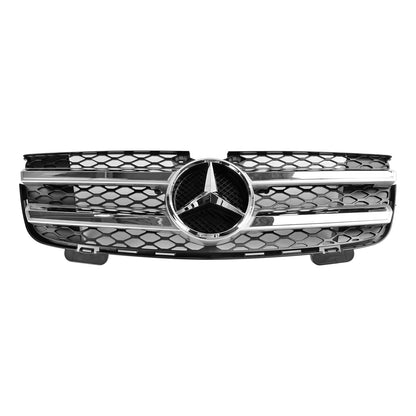 2007-2009 Mercedes-Benz GL-Class X164 Front Grille Air Intake Radiator Bumper Chrome Grill