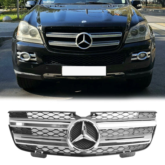 2007-2009 Mercedes-Benz GL-Class X164 Front Bumper Grille Chrome Grill