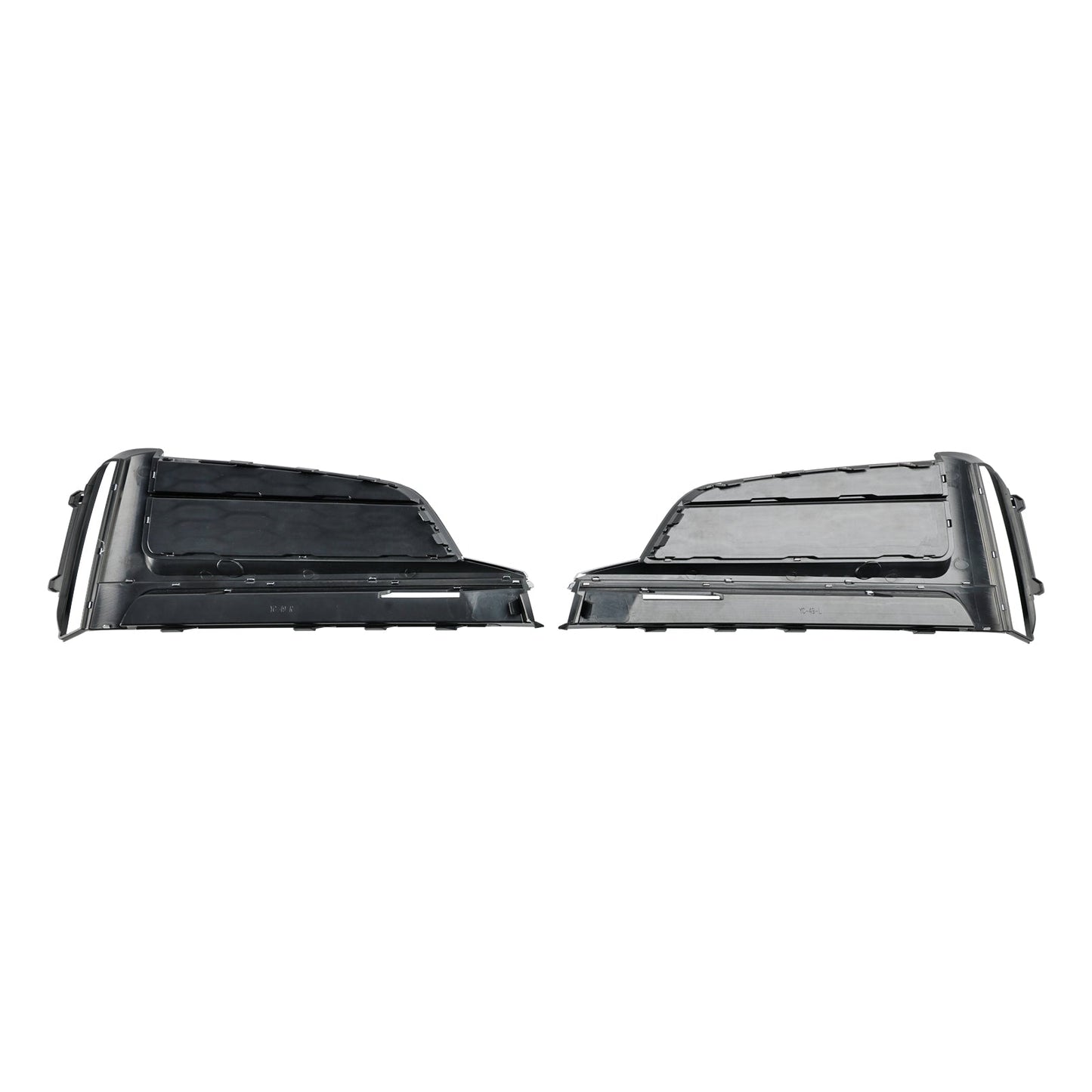 2018-2019 Audi A5 S-Line S5 Cabriolet/Coupe/Sportback 2pcs Front Bumper Fog Light Grille Cover Trim