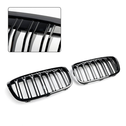 2018-2021 BMW 2 Series F45 F46 218i/220d/218d/M235i Front Kidney Grill Gloss Black Grille