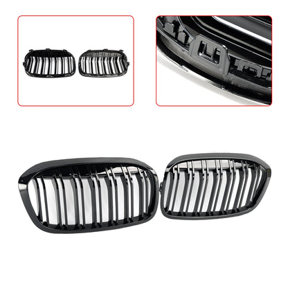 2018-2021 BMW 2 Series F45 F46 218i/220d/218d/M235i Front Kidney Grill Gloss Black Grille