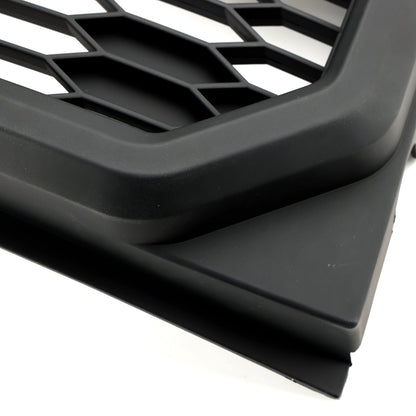 2015-2017 Raptor Grille Ford F150 Black / Gray Front Bumper Honeycomb Grill With LED