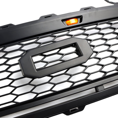 Ford F150 1999-2003 Matte Black Front Honeycomb Bumper Grill W/LED