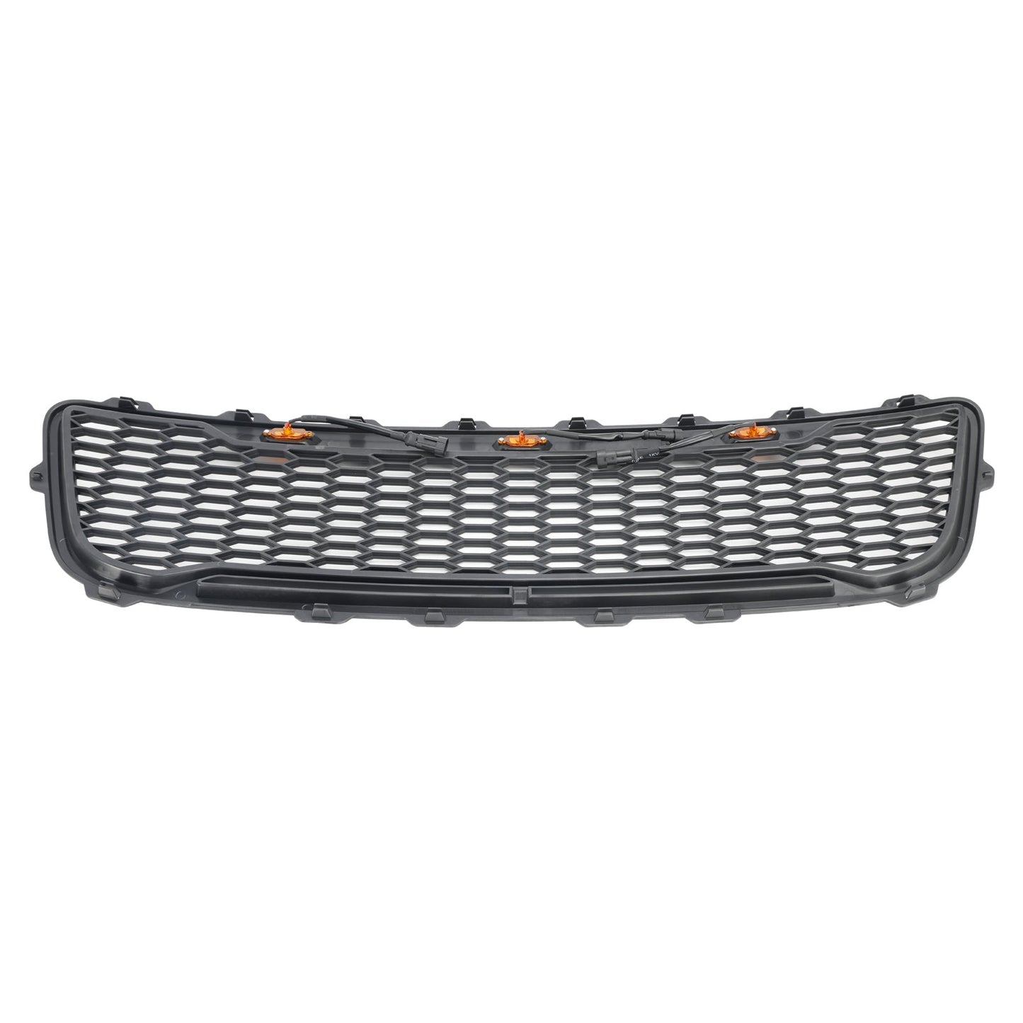 1999-2003 Ford F150 Raptor style Matte Black Front Honeycomb Bumper Grill W/Led