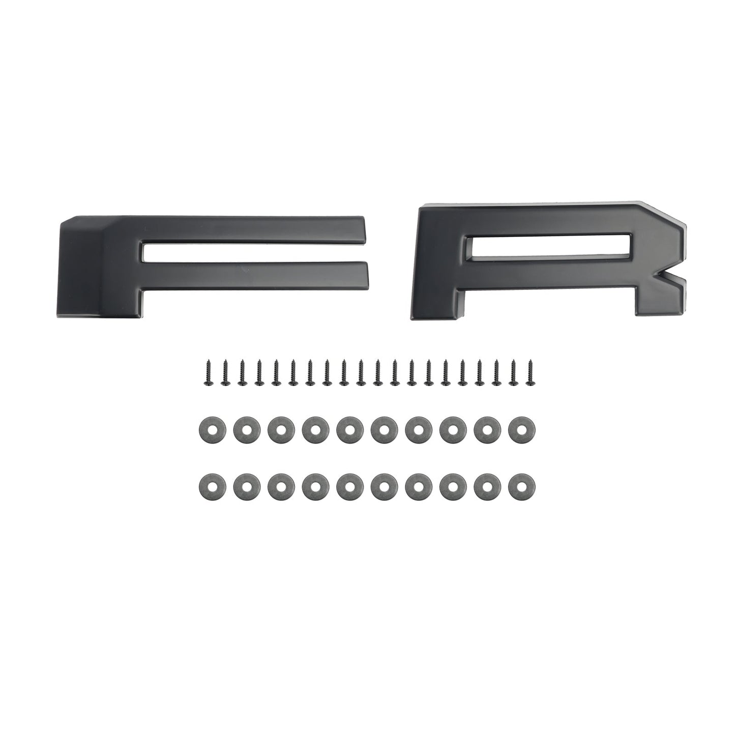 1999-2003 Ford F150 Raptor style Matte Black Front Honeycomb Bumper Grill W/Led