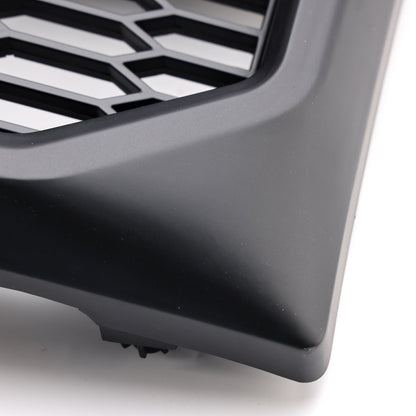 2009-2014 Ford F150 Matte Black Front Bumper Replacement Grill W/ LED & Letter Raptor Style Grille