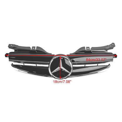 1998-2004 Mercedes Benz SLK-Class R170 SLK320 SLK230 SLK200 Front Bumper Grille Black Grill