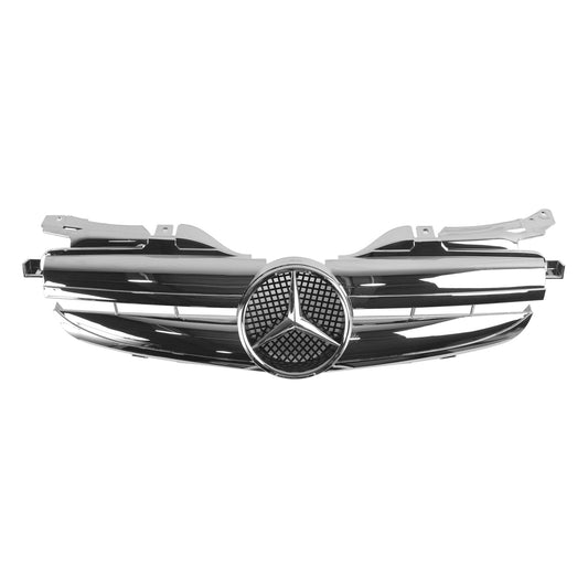 1998-2004 Mercedes Benz SLK-Class R170 SLK320 SLK230 SLK200 Front Bumper Grill Chrome Replacement Grille