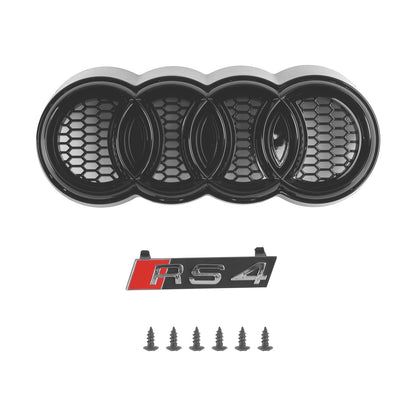 2020-2022 Audi A4 B9.5 A4 S-Line S4 RS4 Style Front Bumper Grill Replacement Black Grille