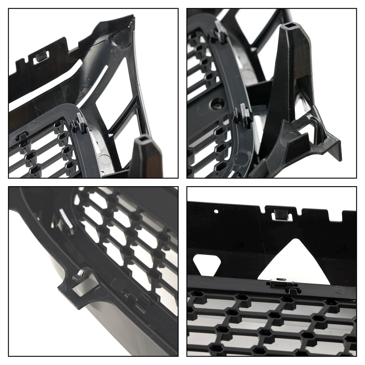 2011-2014 Mercedes Benz CLS W218 C218 X218 CLS250/350/400/500/550 Diamond / AMG Style Grille Front Bumper Black Grill
