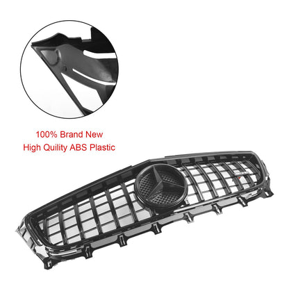 2011-2014 Mercedes Benz CLS-Class W218 C218 X218 AMG Style Front Bumper Grille Black Replacement Grill