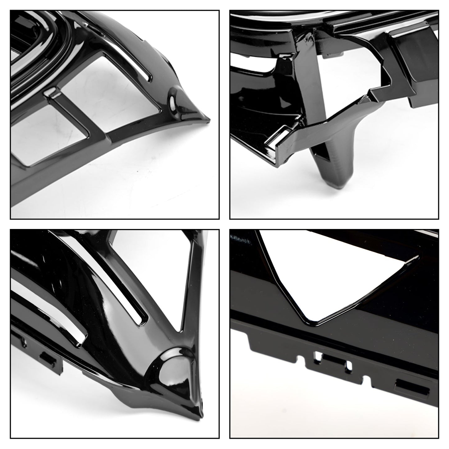2011 2012 2013 2014 Mercedes Benz CLS-Class W218 CLS250/350/400/500/550 Front Bumper AMG Grill Glossy Black Grille