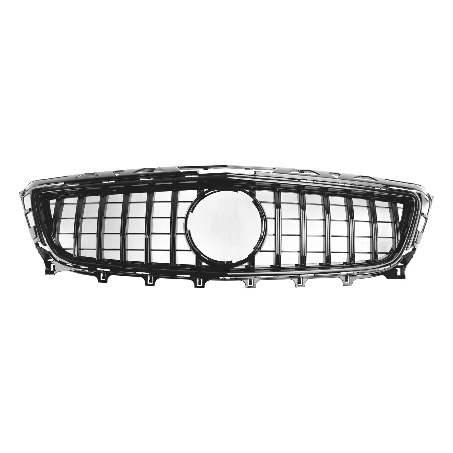 2011 2012 2013 2014 Mercedes Benz CLS-Class W218 CLS250/350/400/500/550 Front Bumper AMG Grill Glossy Black Grille