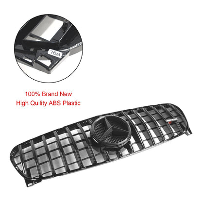 2017-2019 Mercedes Benz GLA-Class W156 X156 GLA180/200/220/45 Facelift Front Grill Black Replacement Grille