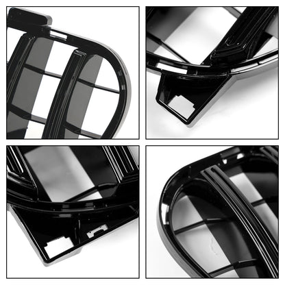 2017-2019 Mercedes Benz GLA-Class W156 X156 GLA180/200/220/45 Facelift Front Grill Black Replacement Grille