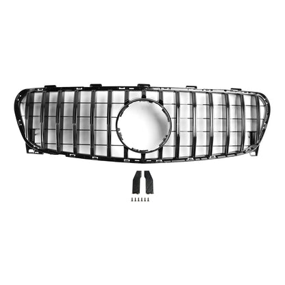 2017-2019 Mercedes Benz GLA-Class W156 X156 GLA180/200/220/45 Facelift Front Grill Black Replacement Grille