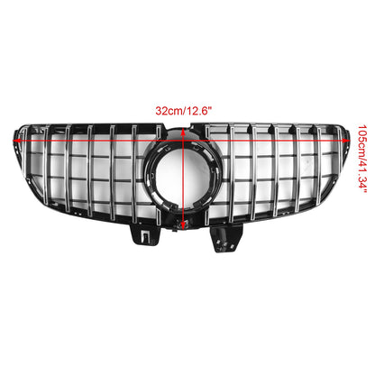 Mercedes Benz V-Class 2019-2023 W447 Diamond / GT Style Front Upper Grill Replacement Grille