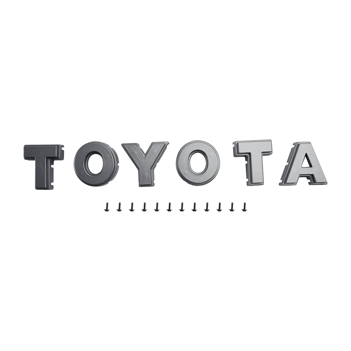 2003-2006 Toyota Tundra TRD PRO Style Front Bumper Grill Replacement Matte Black Grille W/ LED