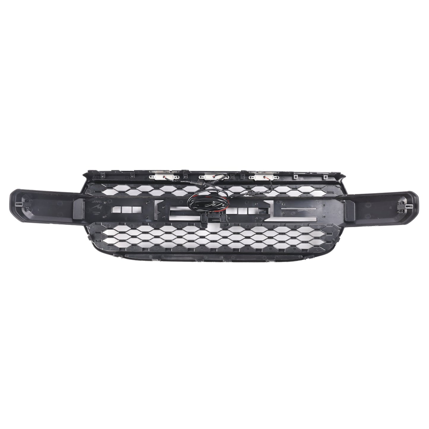 2023 2024 Ford Ranger Front Grill Raptor Black Grille With White LED Light With Camera Mount