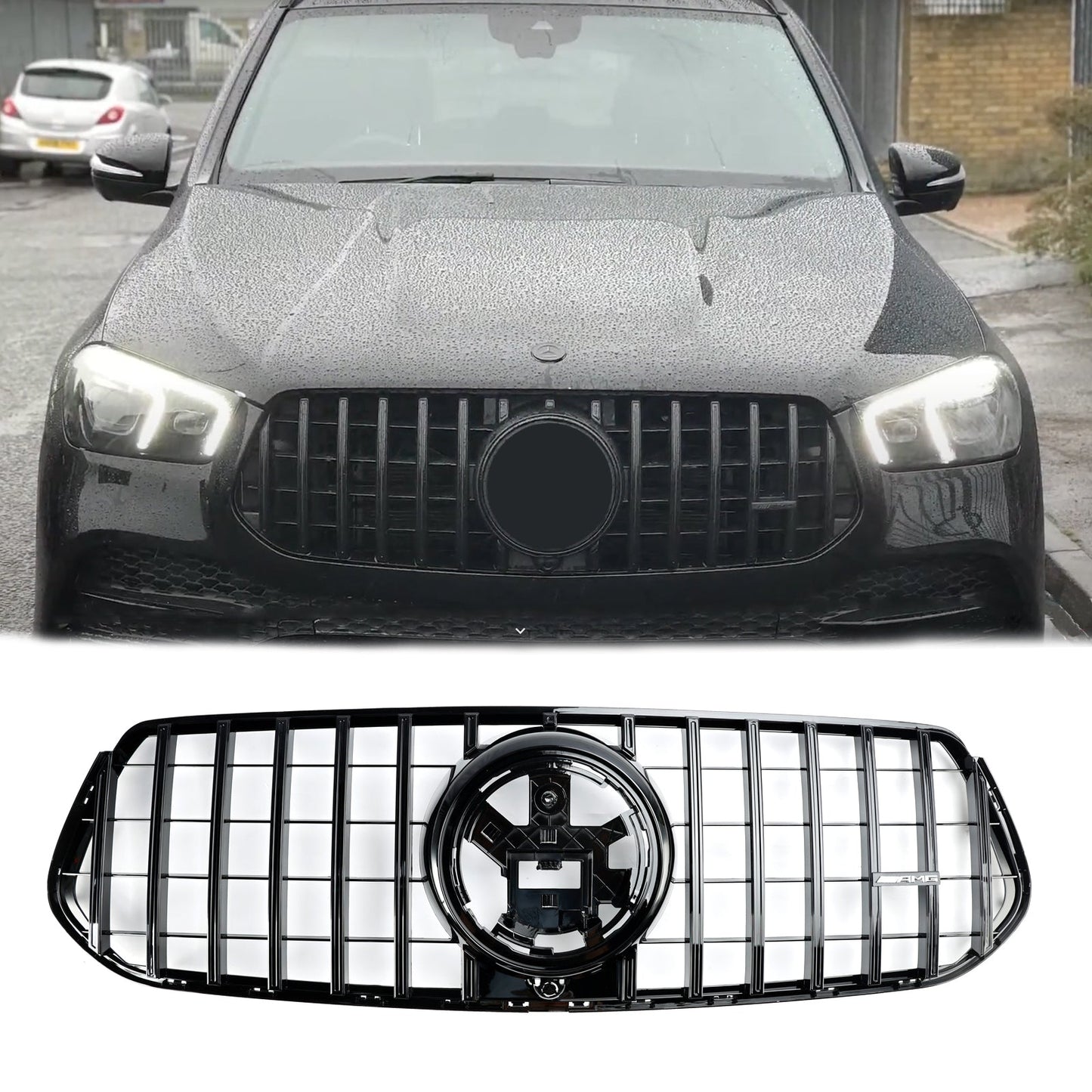 2019-2023 Mercedes Benz GLE-Class C167 Coupe Front Bumper Grill Replacement Grille