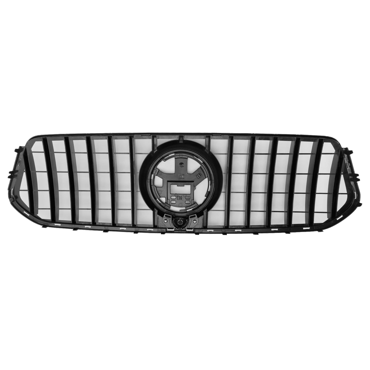 2019-2023 Mercedes Benz GLE Class C167 V167 GT Style Grill Front Bumper Glossy Black Grille