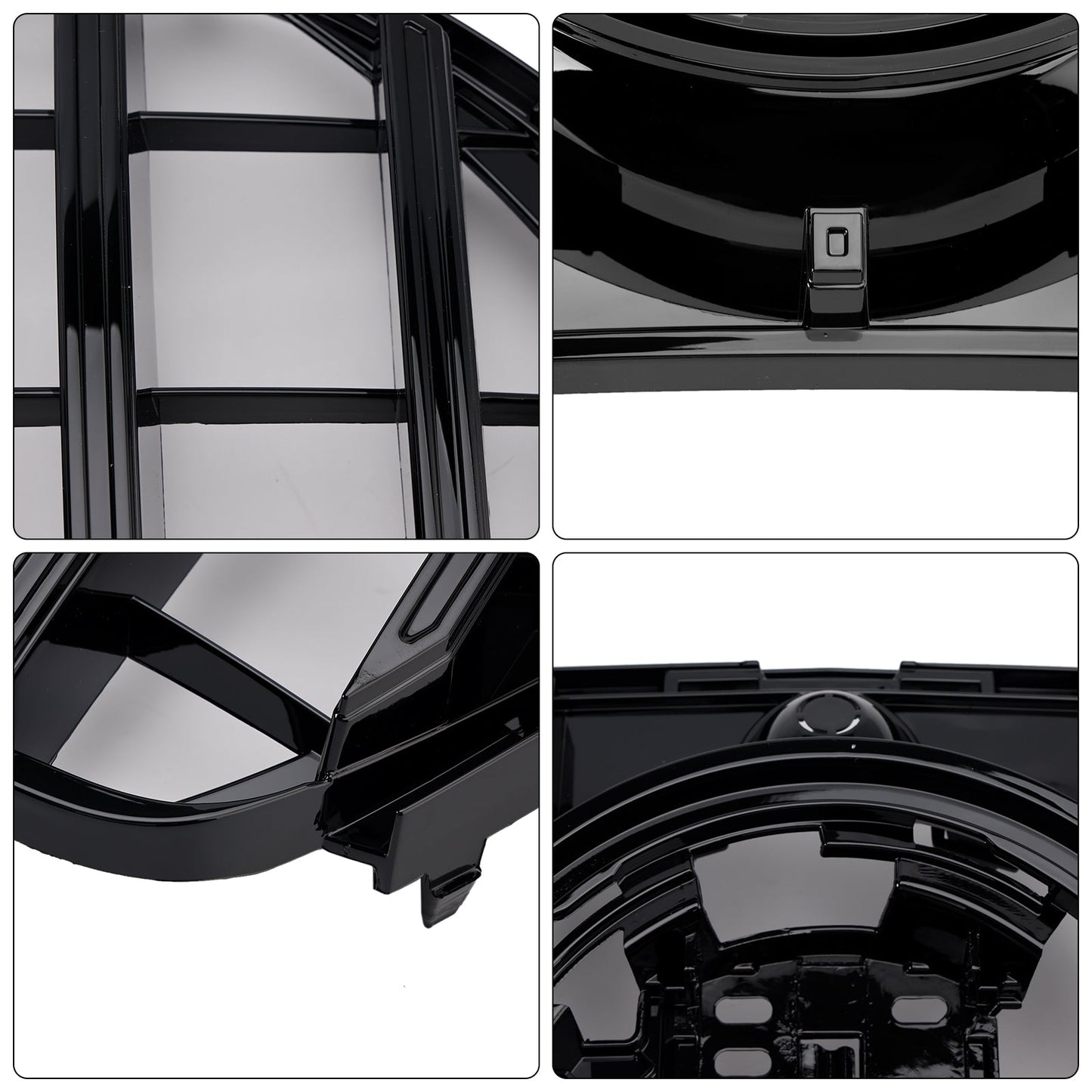 2019-2023 Mercedes Benz GLE Class C167 V167 GT Style Grill Front Bumper Glossy Black Grille