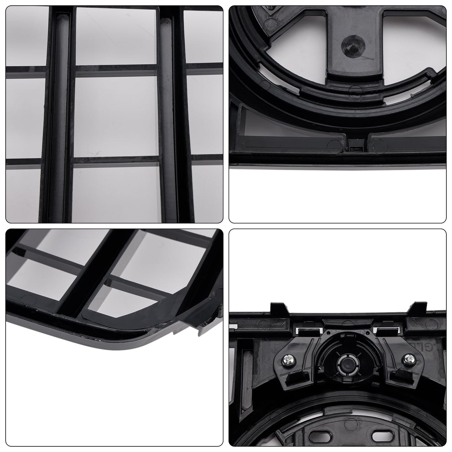 2019-2023 Mercedes Benz GLE Class C167 V167 GT Style Grill Front Bumper Glossy Black Grille