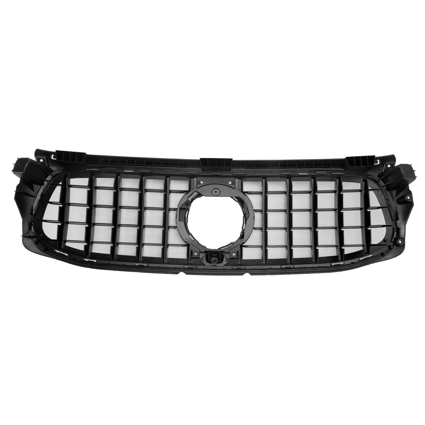 2020-2023 Mercedes Benz GLB-Class X247 GT Style Grill Front Bumper Replacement Glossy Black Grille
