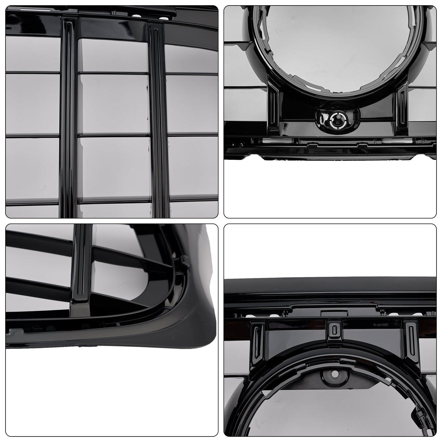 2020-2023 Mercedes Benz GLB-Class X247 GT Style Grill Front Bumper Replacement Glossy Black Grille