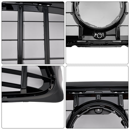 2020-2023 Mercedes Benz GLB-Class X247 GT Style Grill Front Bumper Replacement Glossy Black Grille