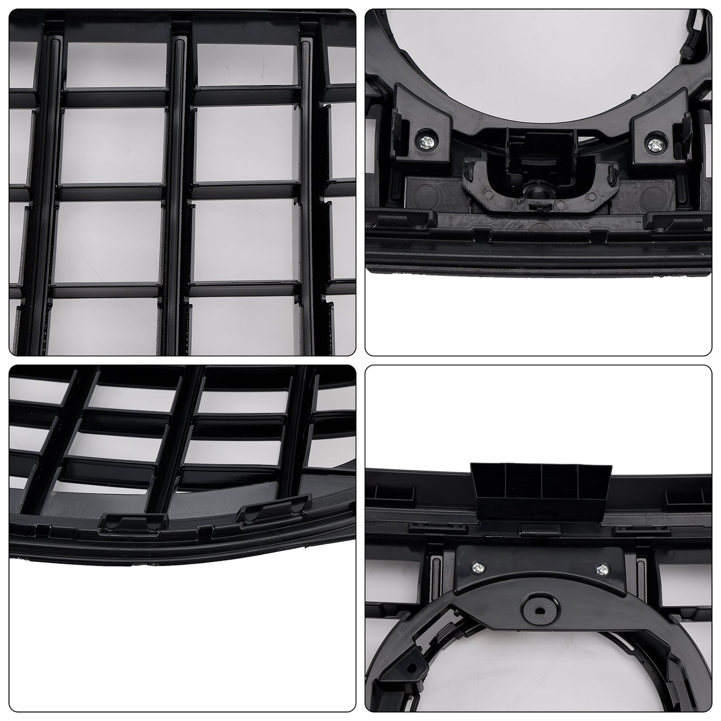 2020-2023 Mercedes Benz GLB-Class X247 GT Style Grill Front Bumper Replacement Glossy Black Grille