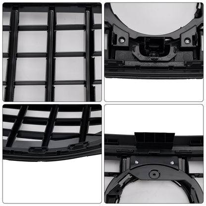 2020-2023 Mercedes Benz GLB-Class X247 GT Style Grill Front Bumper Replacement Glossy Black Grille