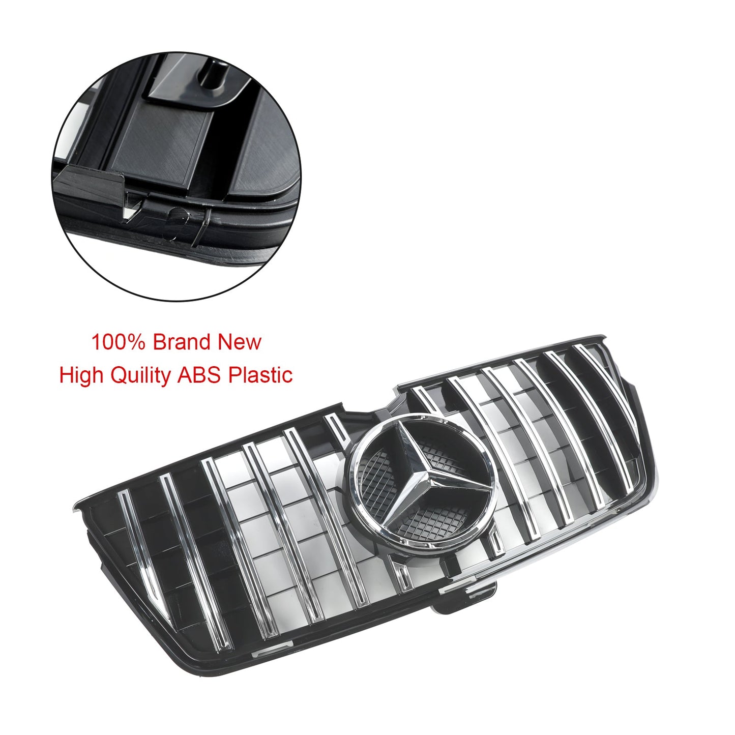 2010-2012 Mercedes-Benz GL-Class X164 GL550 GL63 Front Bumper Grill