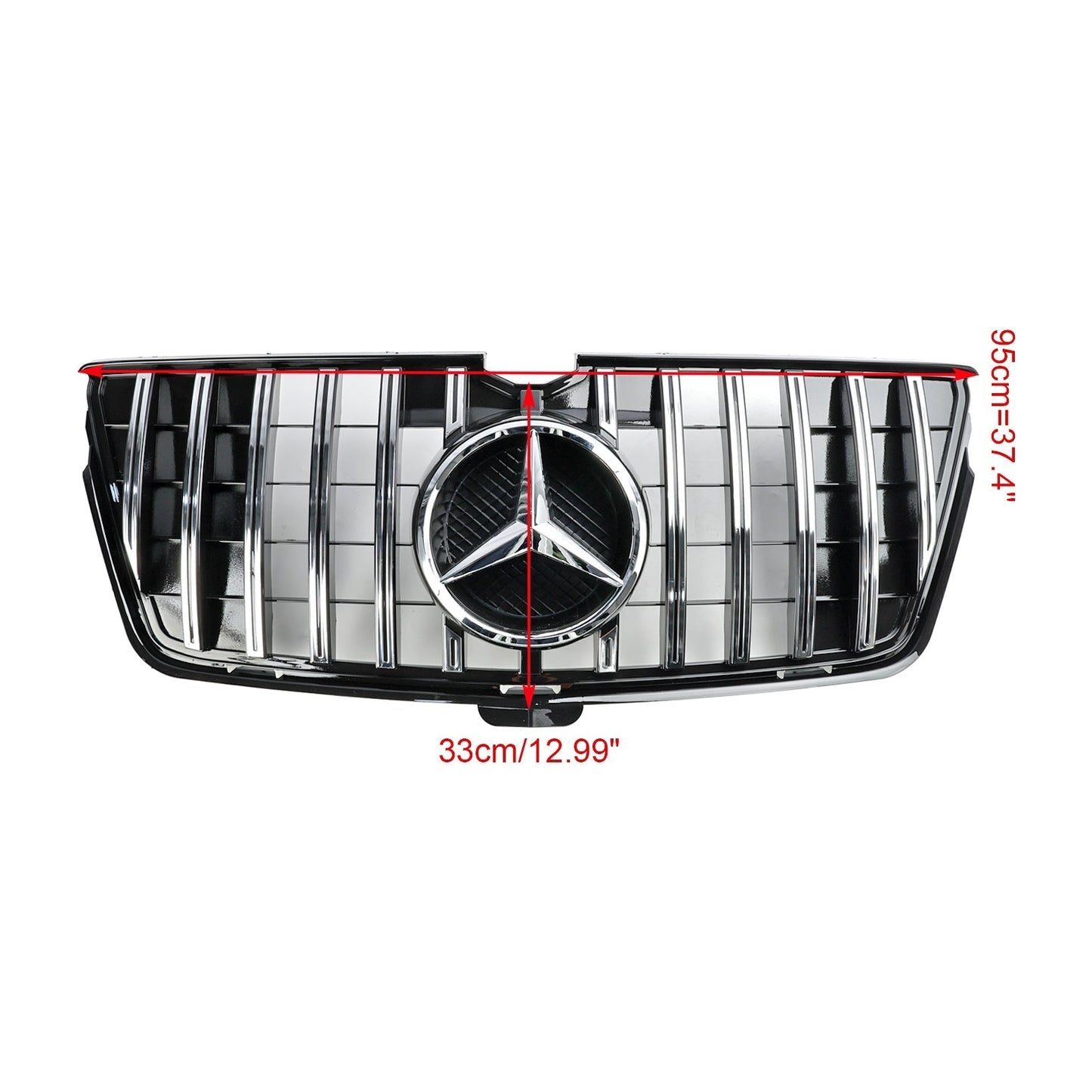 Mercedes 2010-2012 Benz GL-Class X164 GL550 GL63 Front Bumper Grill