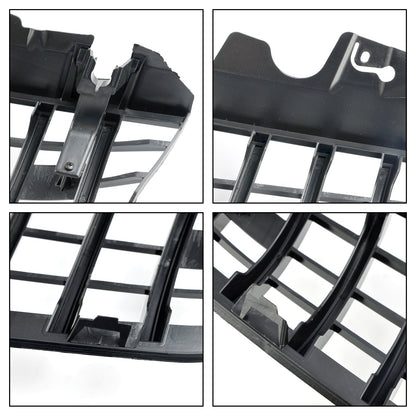 2009-2012 Benz SL-Class R230 SL500 SL550 SL63 SL65 Mercedes Front Bumper Upper Grill AMG Style Grill Replacement