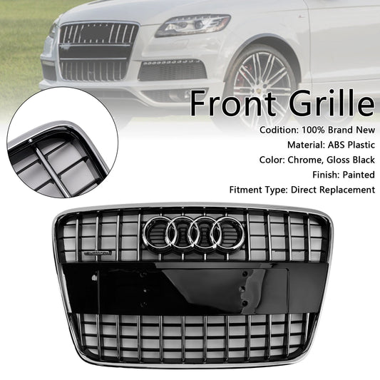 2005-2015 Audi Q7 /Q7 Sline /SQ7 Sport Slat Mesh Front Bumper Radiator Grill Front Grille