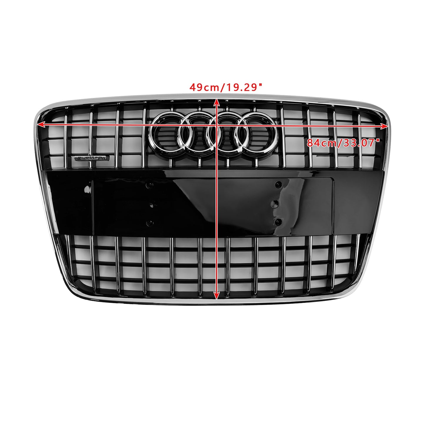 2005-2015 Audi Q7 /Q7 Sline /SQ7 Sport Slat Mesh Front Bumper Radiator Grill Front Grille