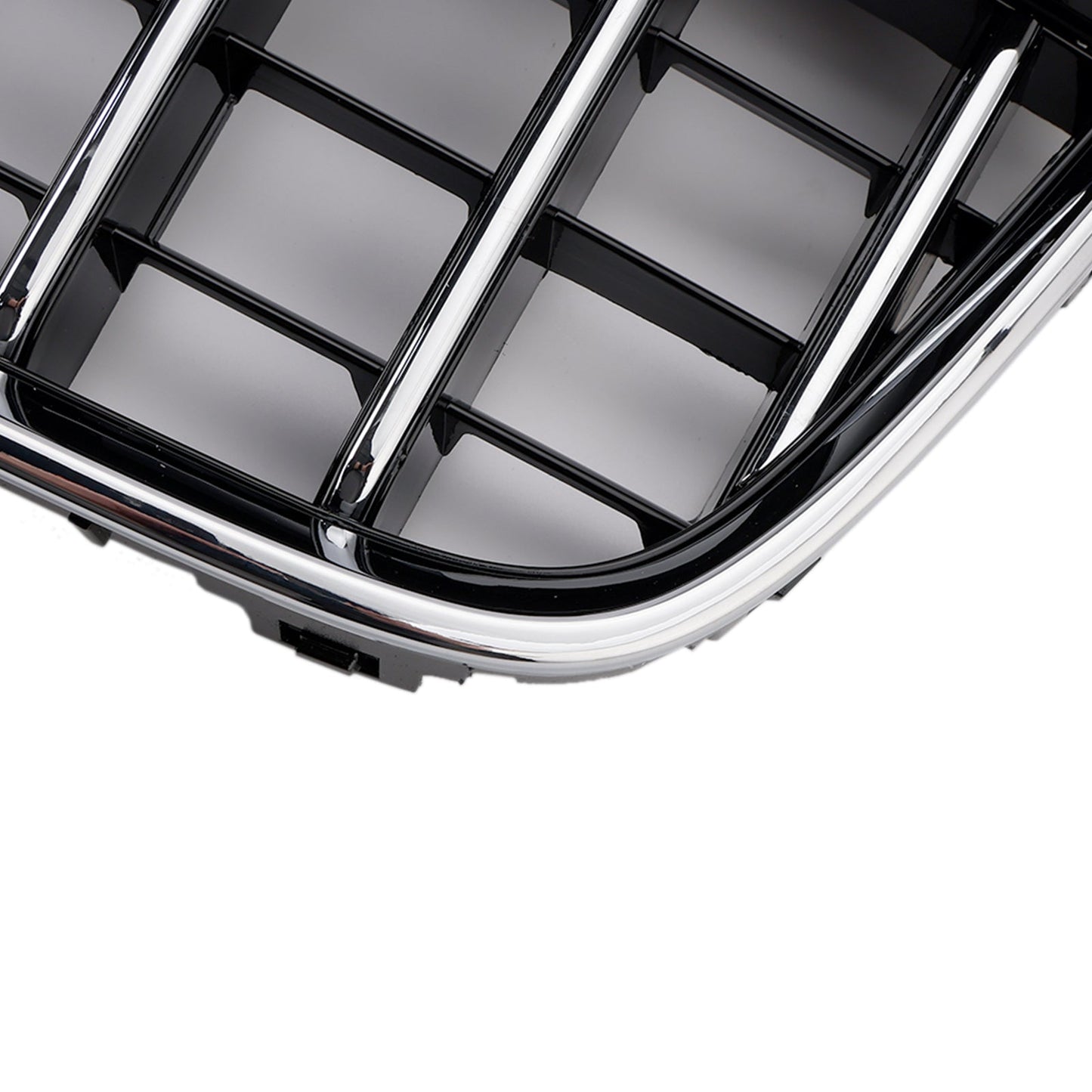 2005-2015 Audi Q7 /Q7 Sline /SQ7 Hoenycomb / Slat Style Grill Air Intake Radiator Front Bumper Grille With RIng Emblem