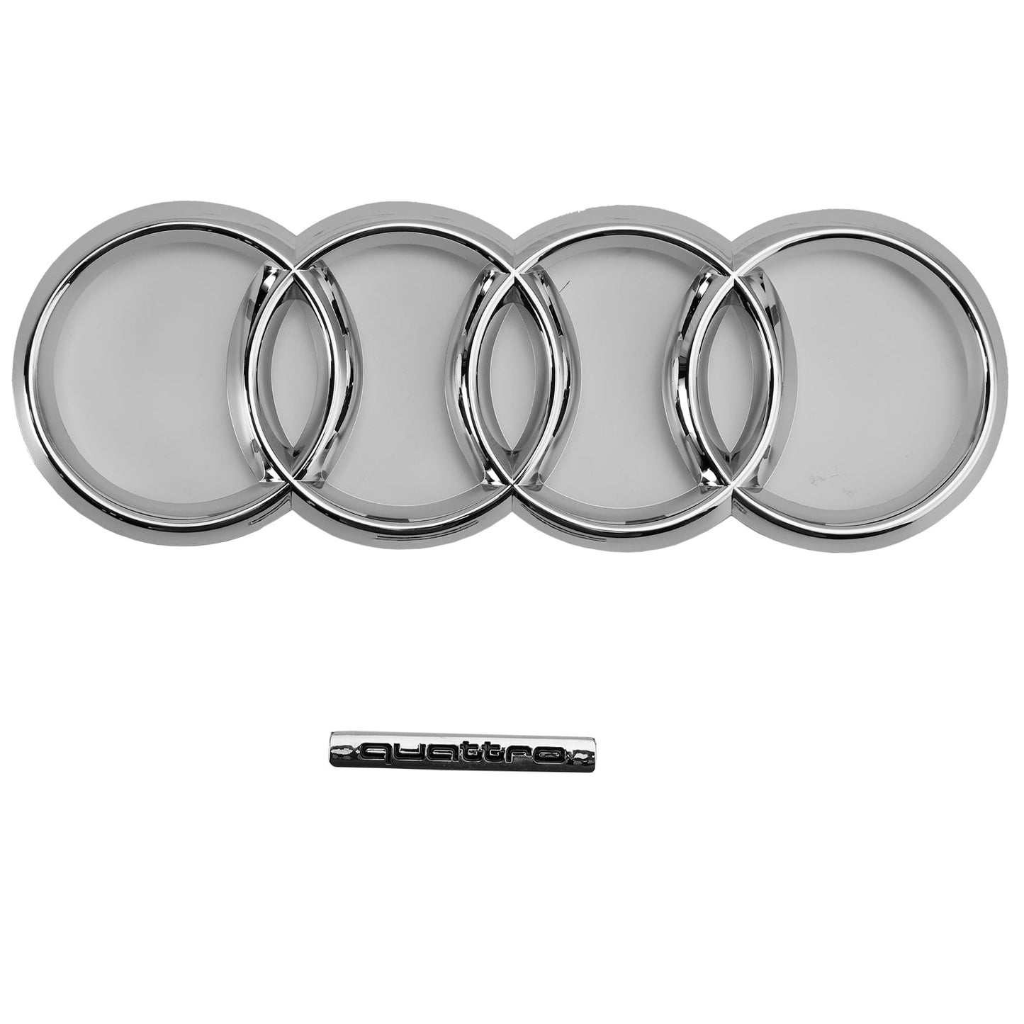 2005-2015 Audi Q7 /Q7 Sline /SQ7 Hoenycomb / Slat Style Grill Air Intake Radiator Front Bumper Grille With RIng Emblem