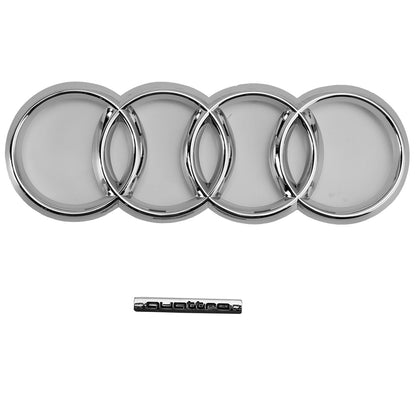 2005-2015 Audi Q7 /Q7 Sline /SQ7 Hoenycomb / Slat Style Grill Air Intake Radiator Front Bumper Grille With RIng Emblem