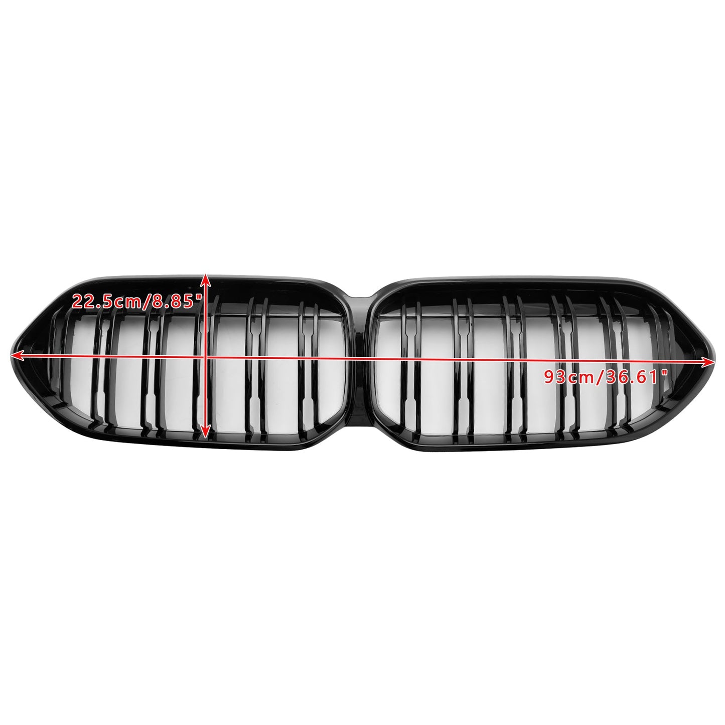 2020-2023 BMW 2 Series Gran Coupe F44 218i/220i/228i xDrive/M235i xDrive Front Bumper Grille Gloss Black Grill