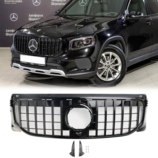Mercedes Benz GLB-Class X247 GLB180/200/220/250 2020-2023 Front Bumper Grill Black/Diamond AMG Style Grille
