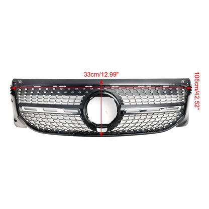 Mercedes Benz GLB-Class X247 GLB180/200/220/250 2020-2023 Front Bumper Grill Black/Diamond AMG Style Grille