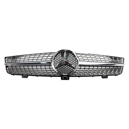 2008-2010 Mercedes Benz CLS-Class W219 C219 CLS350/500/550/CLS63 Front Bumper Grill Diamond Grille