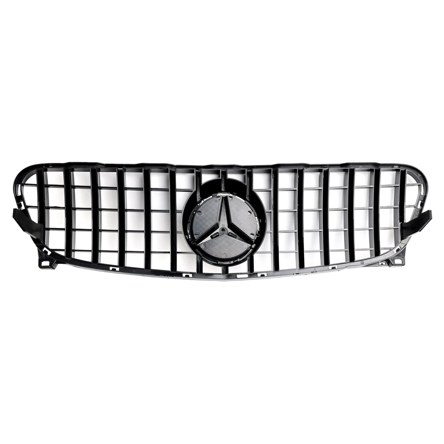 2013-2017 Mercedes Benz GLA-Class W156 X156 GLA200/220/250/GLA45 Front Bumper Grill Black GT Style Grille
