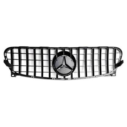 2013-2017 Mercedes Benz GLA-Class W156 X156 GLA200/220/250/GLA45 Front Bumper Grill Black GT Style Grille