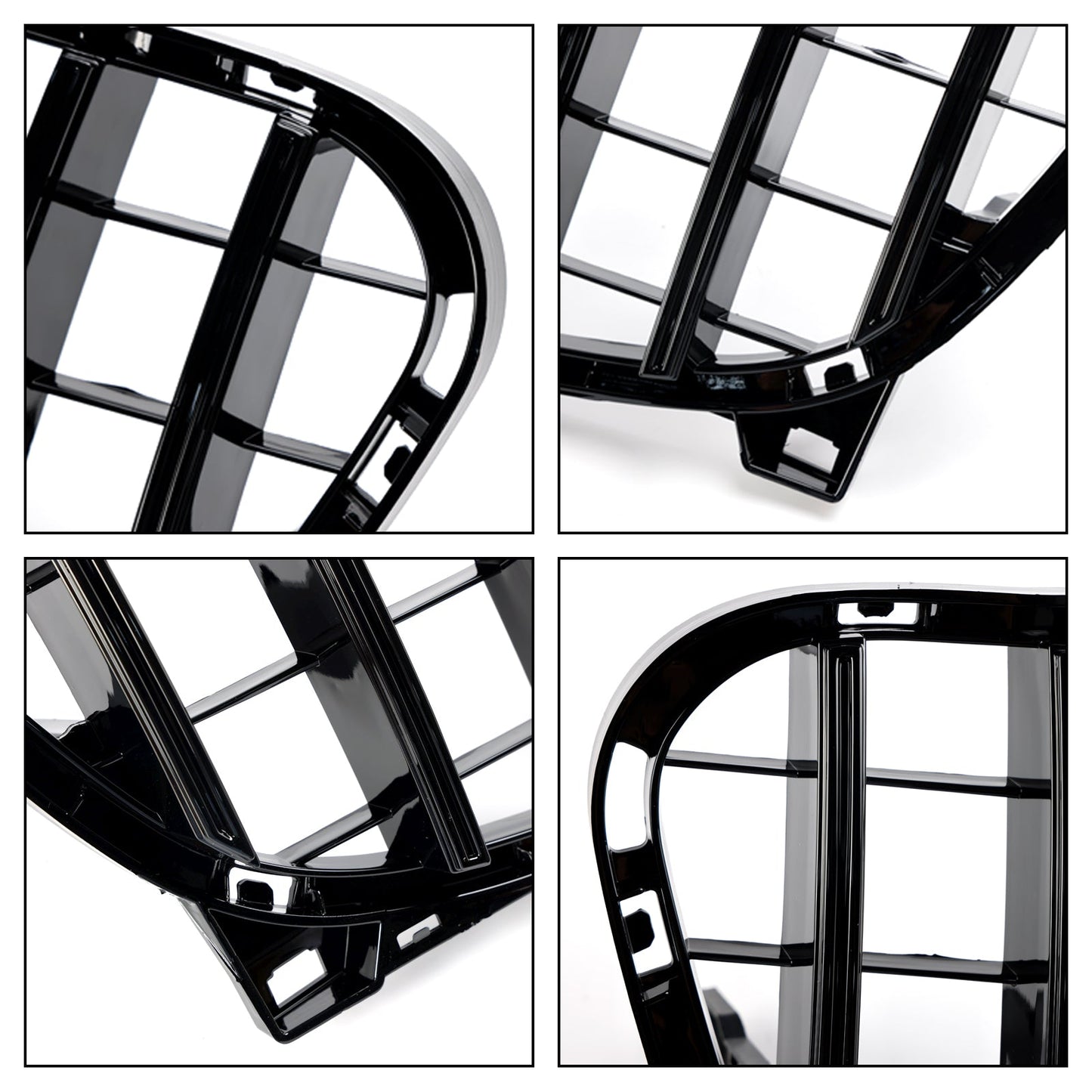 2013-2017 Mercedes Benz GLA-Class W156 X156 GLA200/220/250/GLA45 Front Bumper Grill Black GT Style Grille